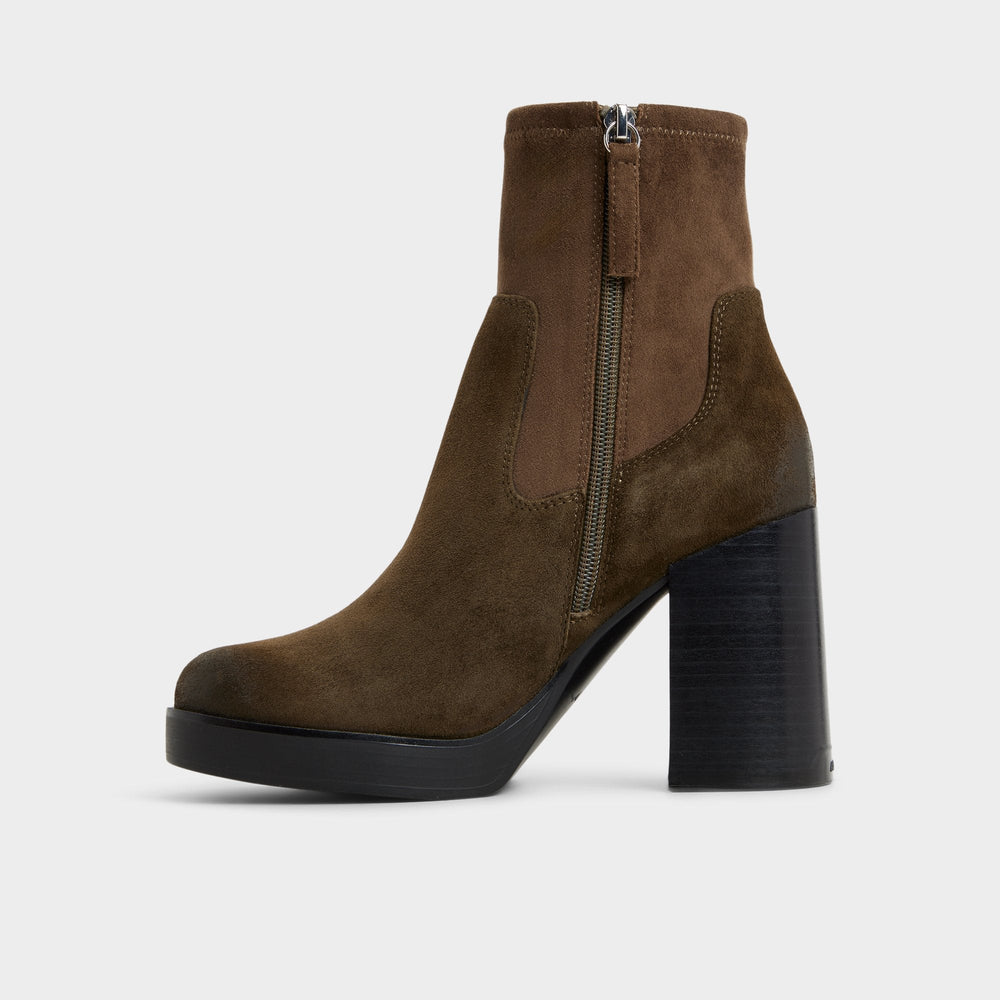 Seraphica in Dark Brown 14116582 - Ankle boot, Platform | Aldo discount