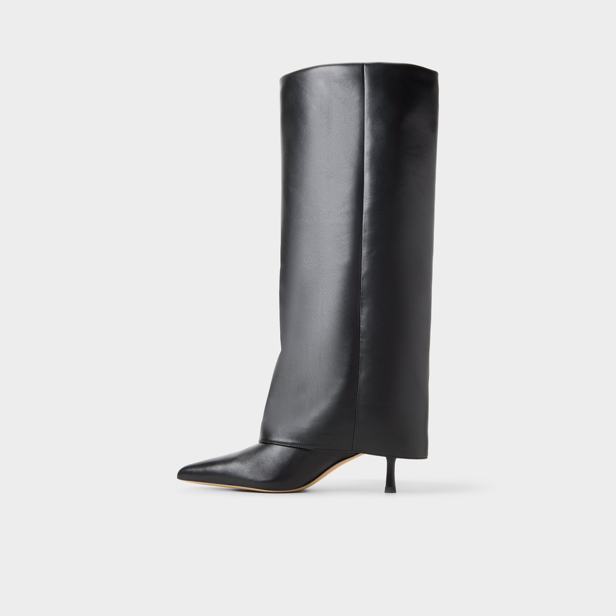 Aseader in Black - Knee-high boot, Stiletto heel | Aldo discount
