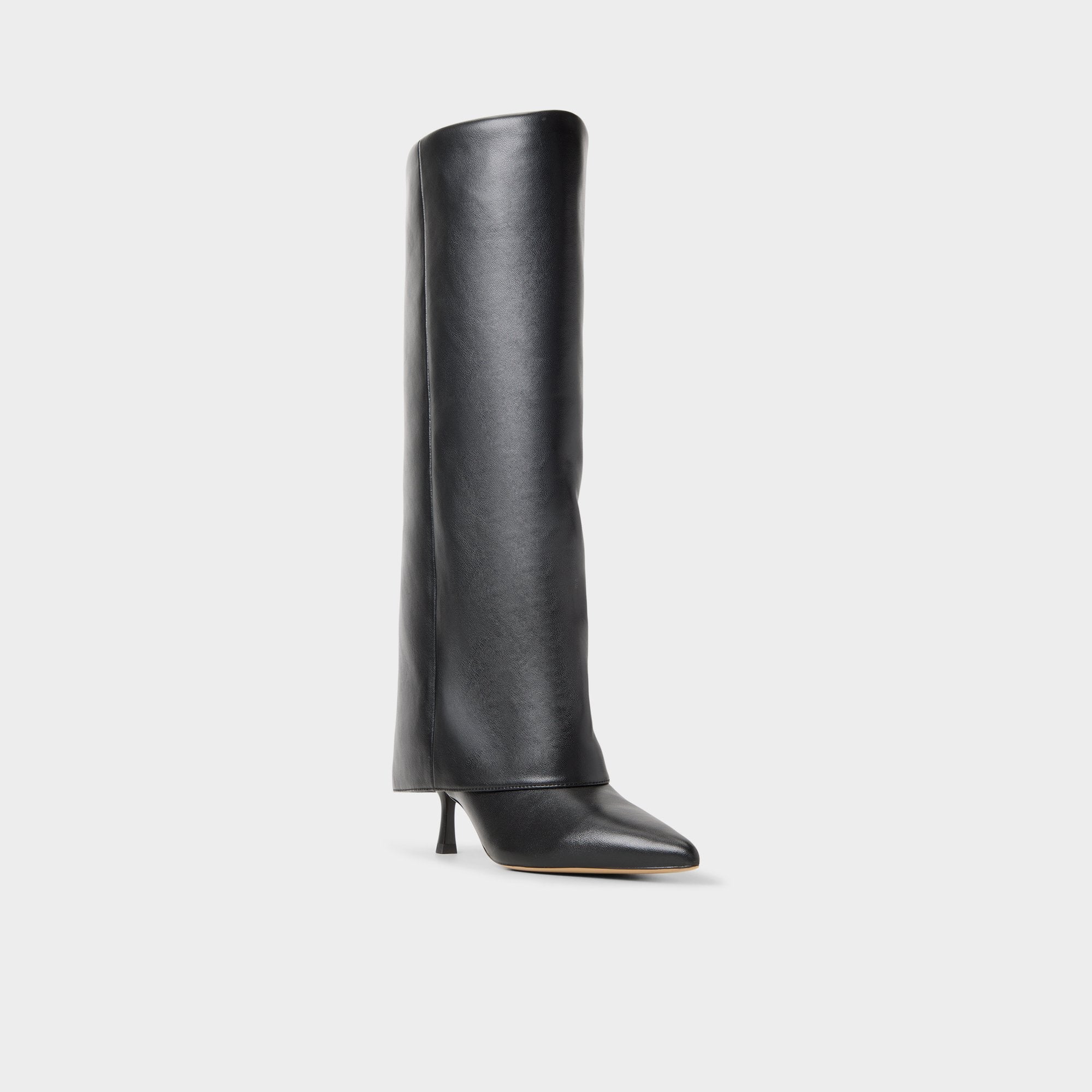 Aseader in Black - Knee-high boot, Stiletto heel | Aldo discount