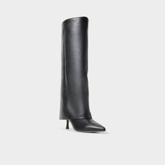 Aseader in Black - Knee-high boot, Stiletto heel | Aldo discount