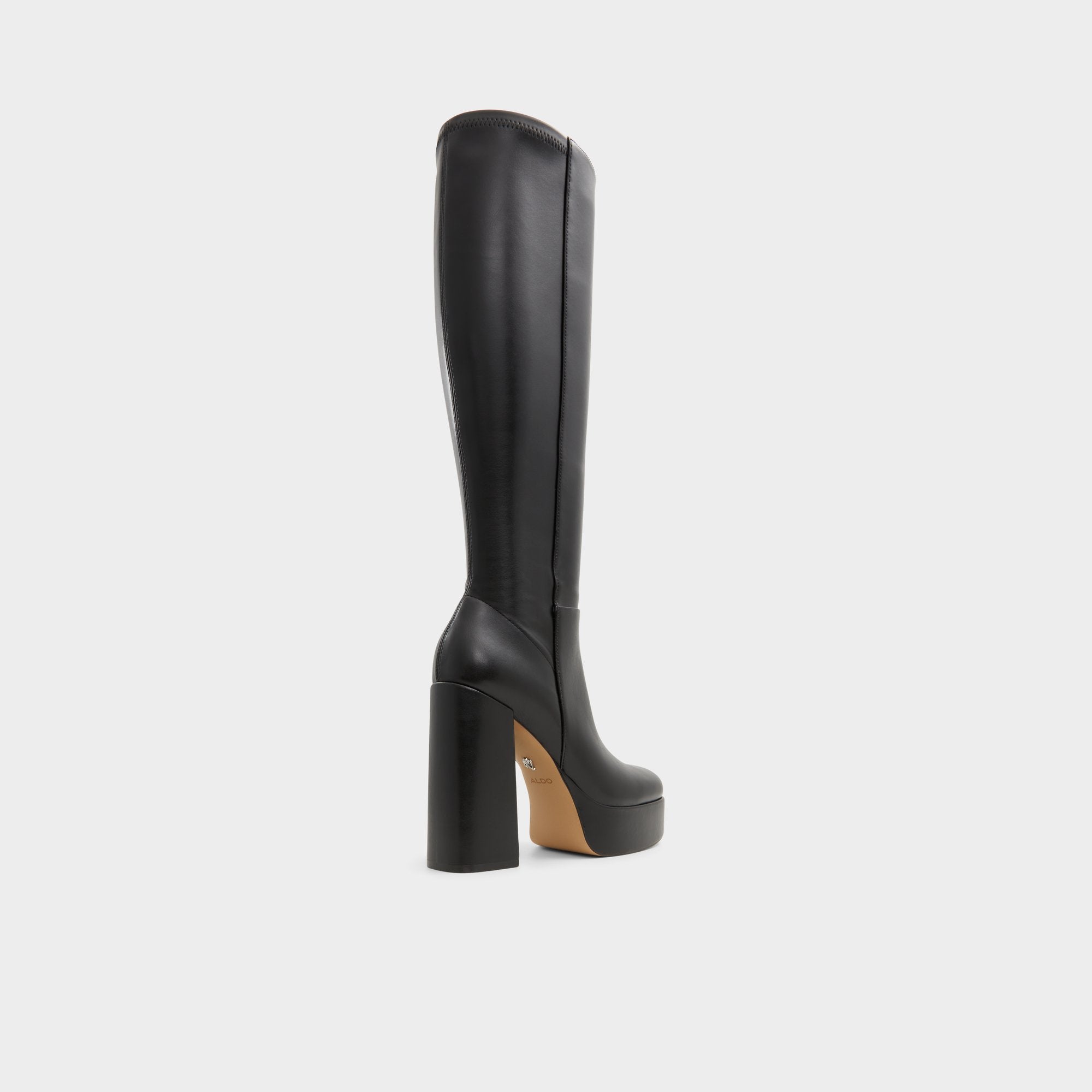 Albie Black Women's Tall Boots - Knee-high boot, Platform | Aldo outlet