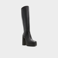 Albie Black Women's Tall Boots - Knee-high boot, Platform | Aldo outlet