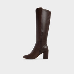 Satori Brown Overflow Women's Tall Boots - Knee-high boot, Block heel | Aldo sale