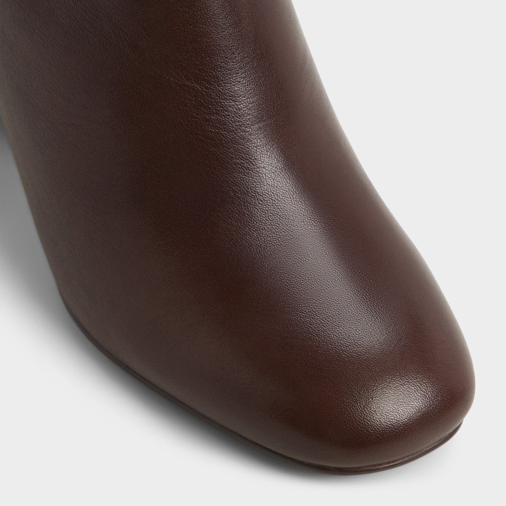 Satori Brown Overflow Women's Tall Boots - Knee-high boot, Block heel | Aldo sale