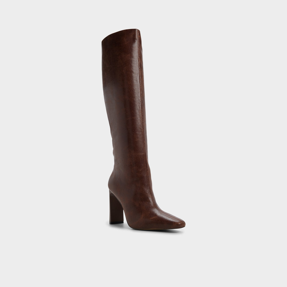 Elyne in Medium Brown - Knee-high boot | Aldo for sale