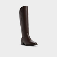 Kaydienh in Dark Brown - Knee-high boot, Block heel | Aldo online