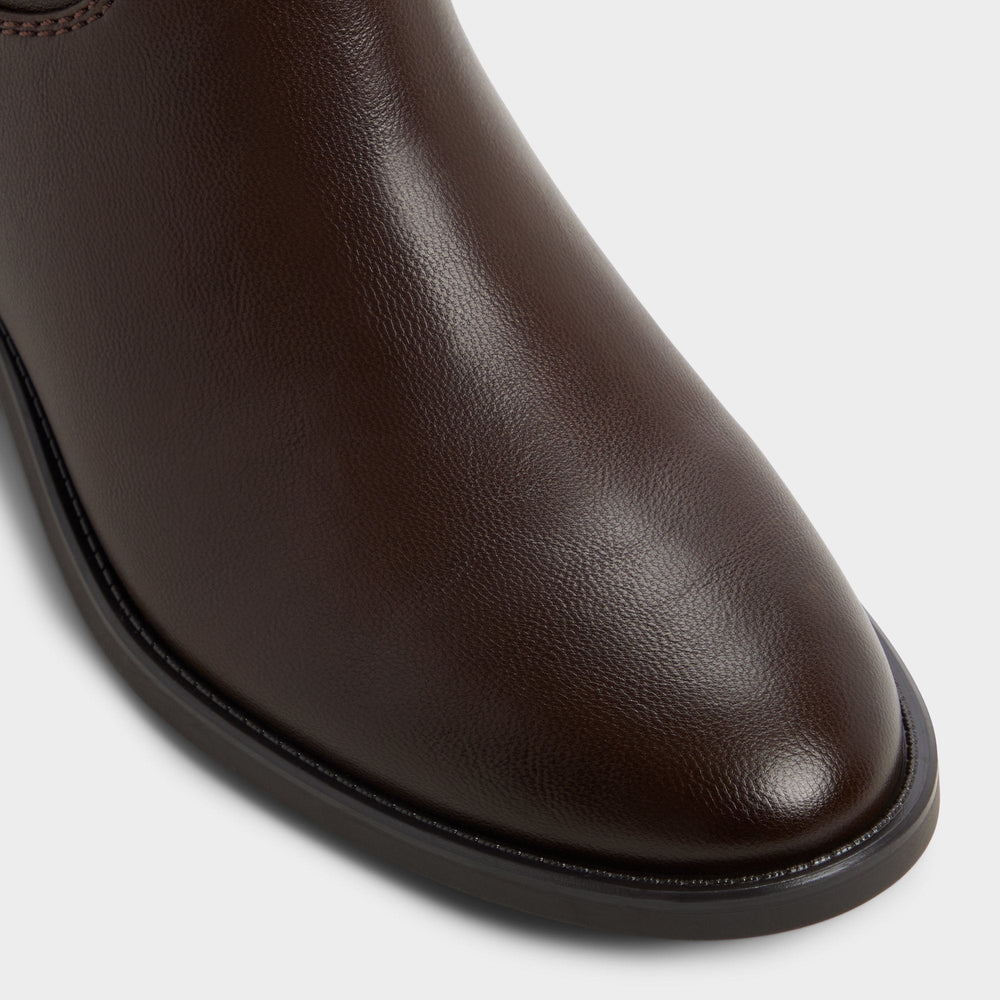 Kaydienh in Dark Brown - Knee-high boot, Block heel | Aldo online