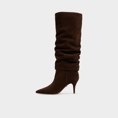 Kimmia in Medium Brown - Knee-high boot, Stiletto heel | Aldo sale