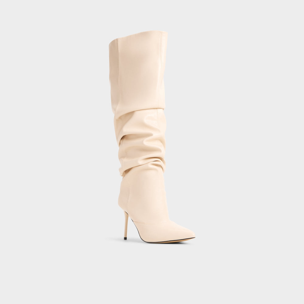Daroba in Cream - Over-the-knee boot, Stiletto heel | Aldo online