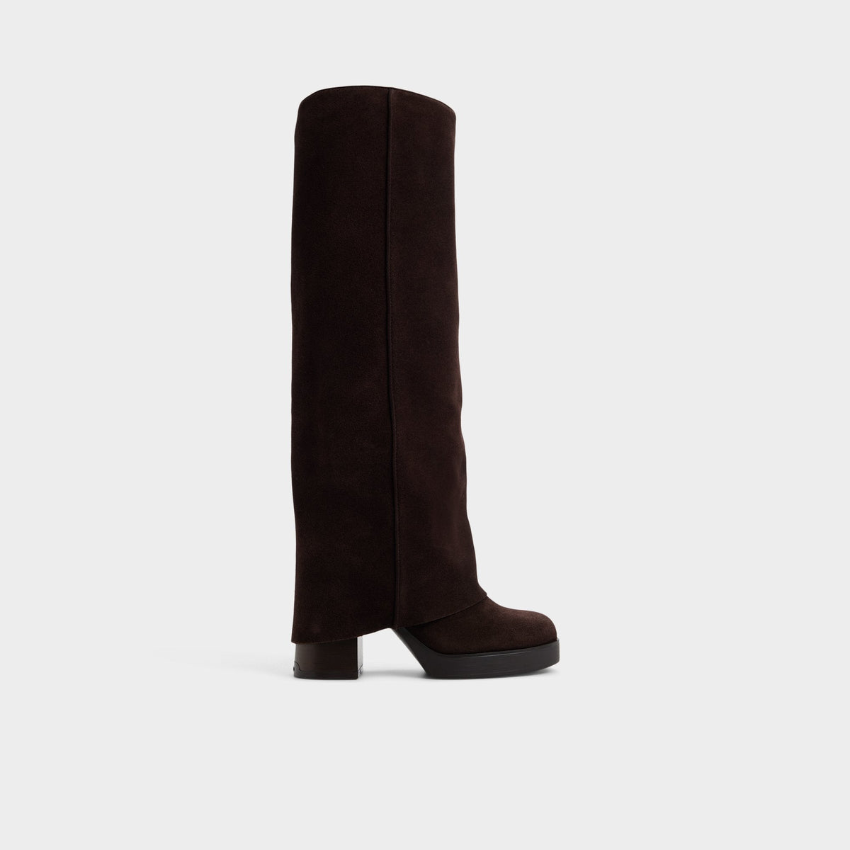 Maeveh in Dark Brown - Knee-high boot, Platform | Aldo discount