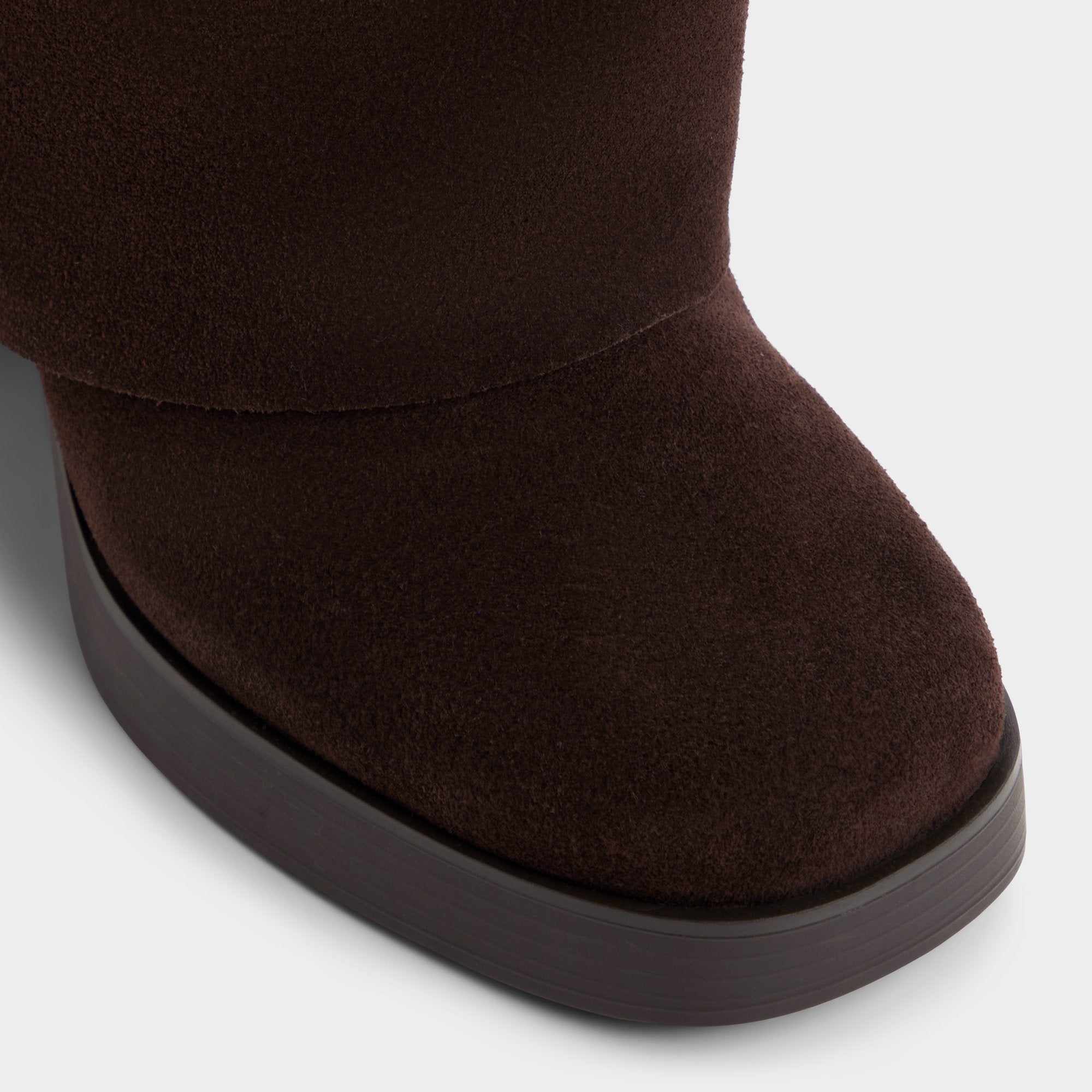 Maeveh in Dark Brown - Knee-high boot, Platform | Aldo discount