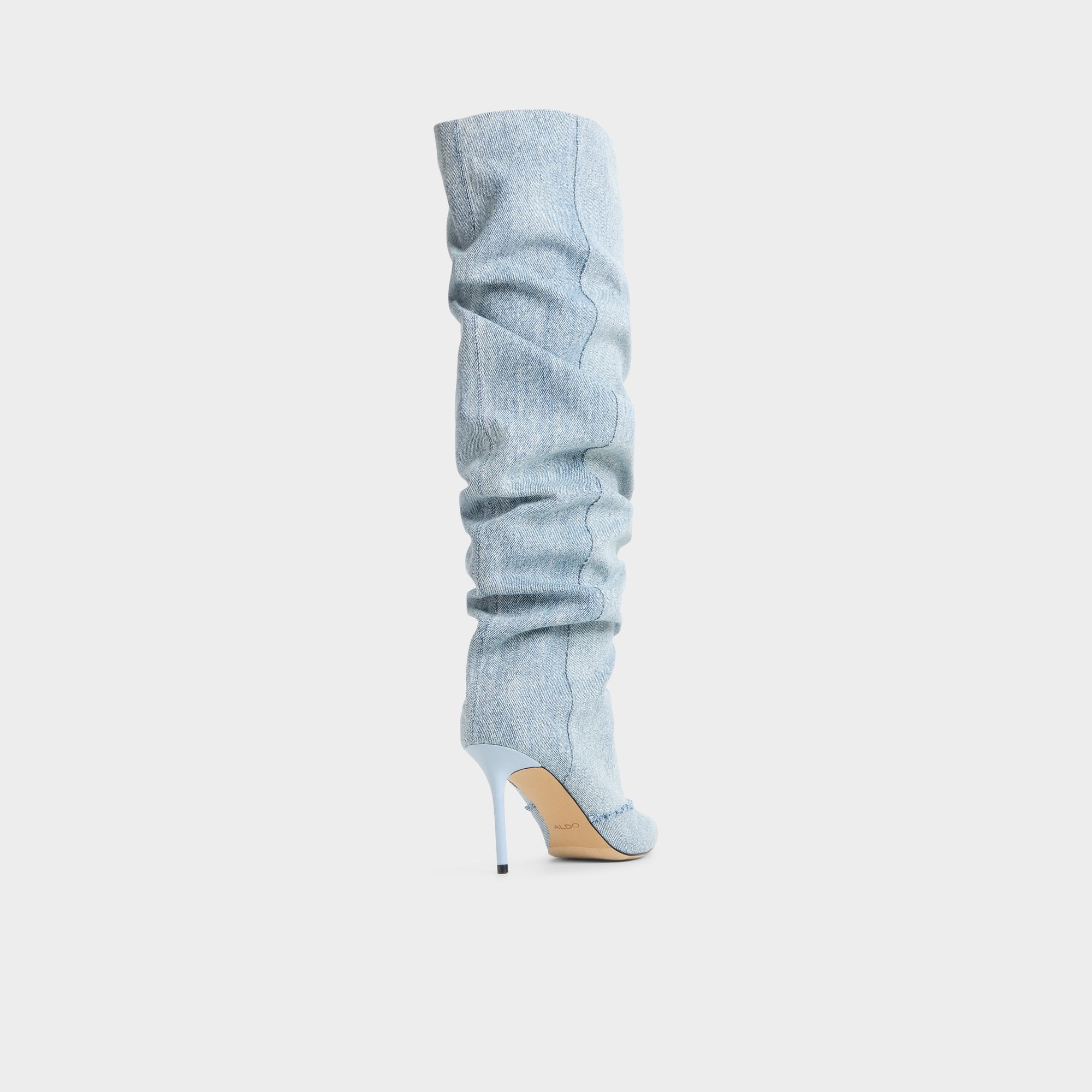 Daroba in Denim - Over-the-knee boot, Stiletto heel | Aldo sale