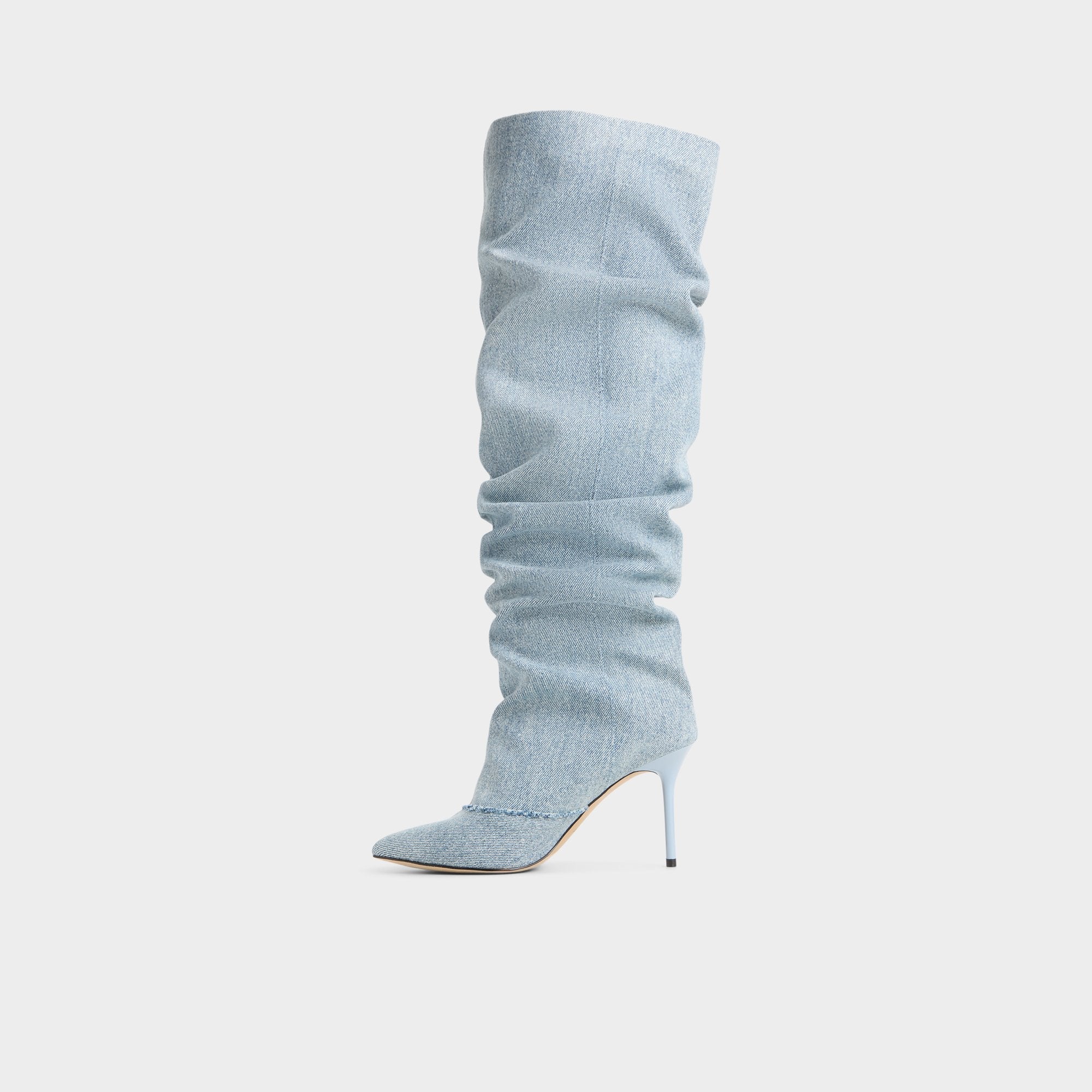 Daroba in Denim - Over-the-knee boot, Stiletto heel | Aldo sale