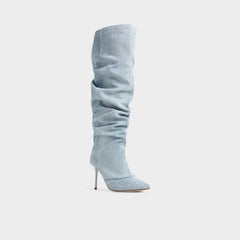 Daroba in Denim - Over-the-knee boot, Stiletto heel | Aldo sale