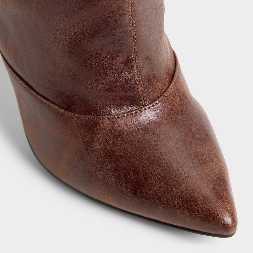 Daroba in Dark Brown - Over-the-knee boot, Stiletto heel | Aldo on sale