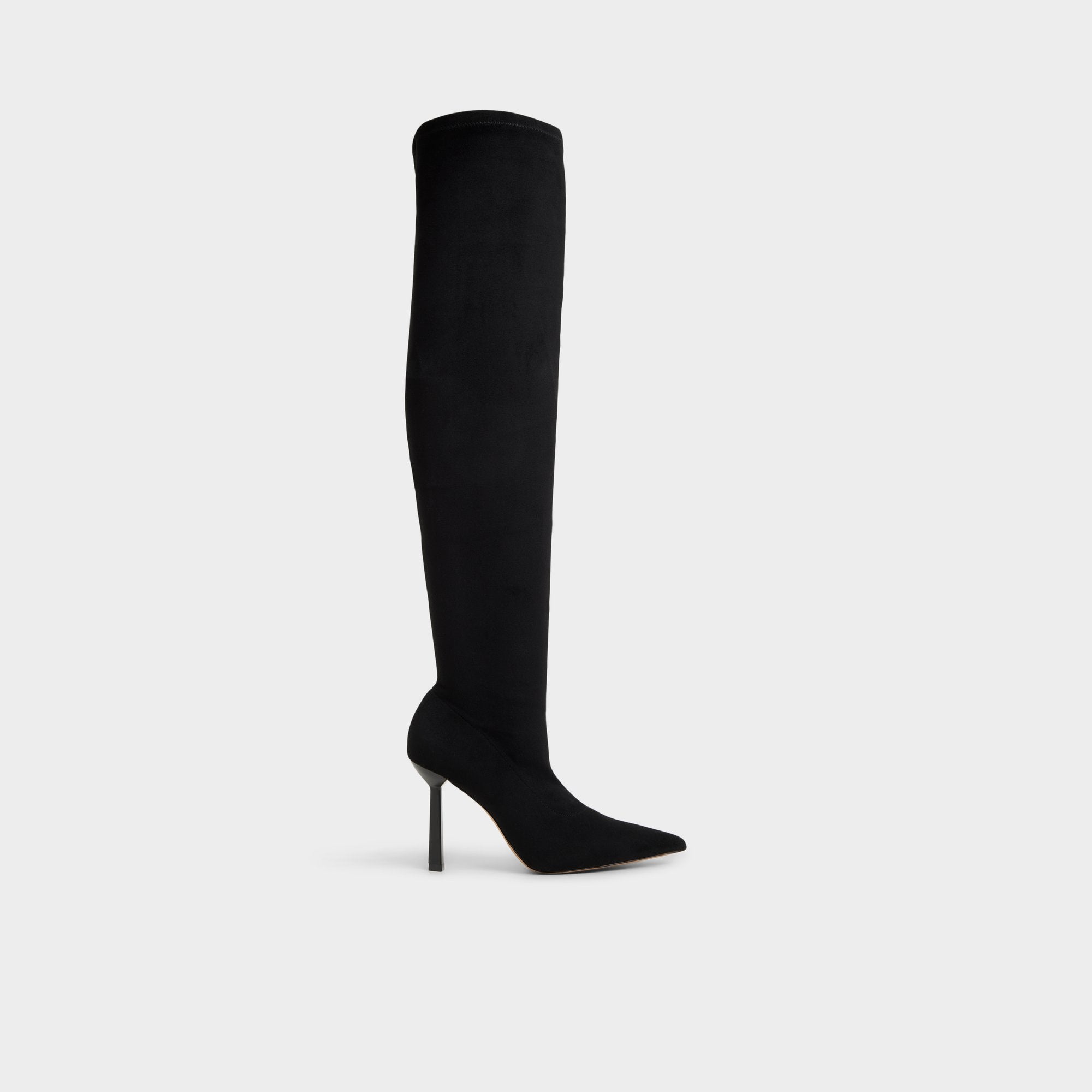 Caldan in Black - Over-the-knee boot, Stiletto heel | Aldo for sale