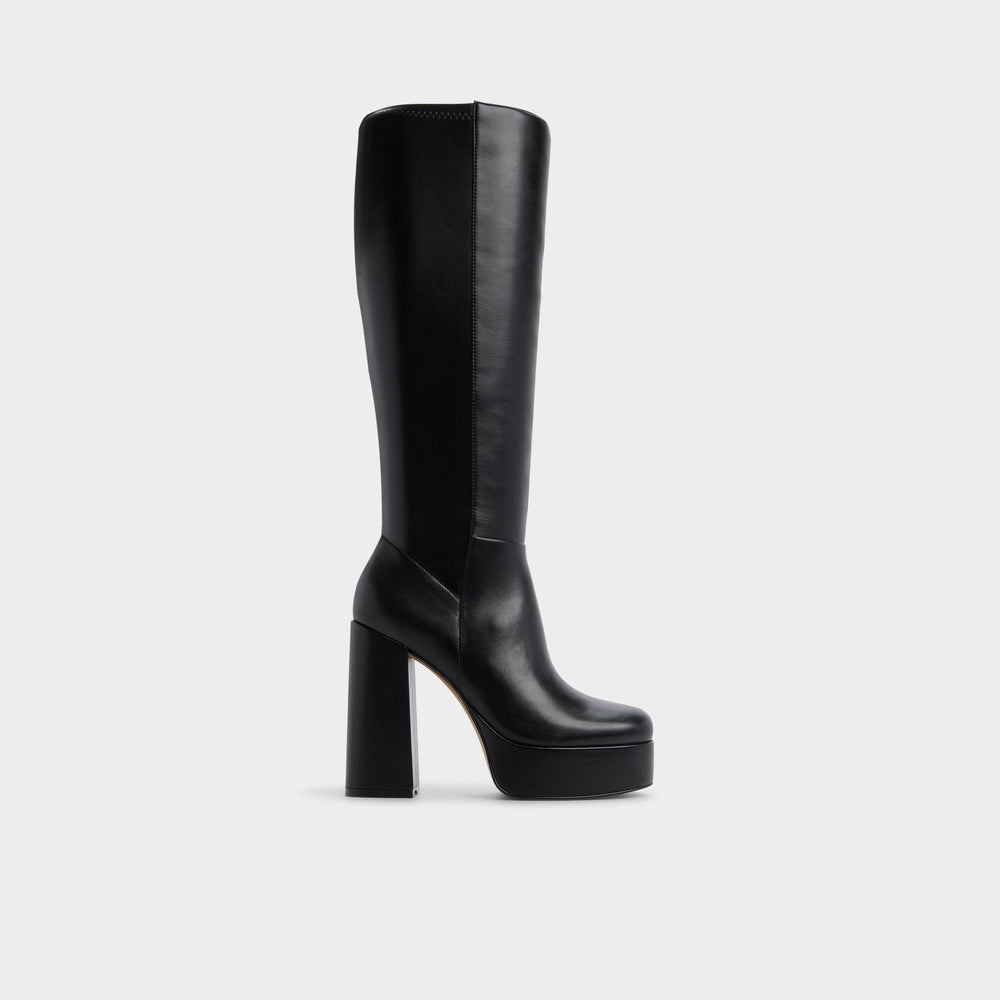 Albie in Wc Black - Knee-high boot, Platform | Aldo online