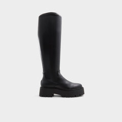 Carelden in Wc Black - Knee-high boot, Lug sole | Aldo sale