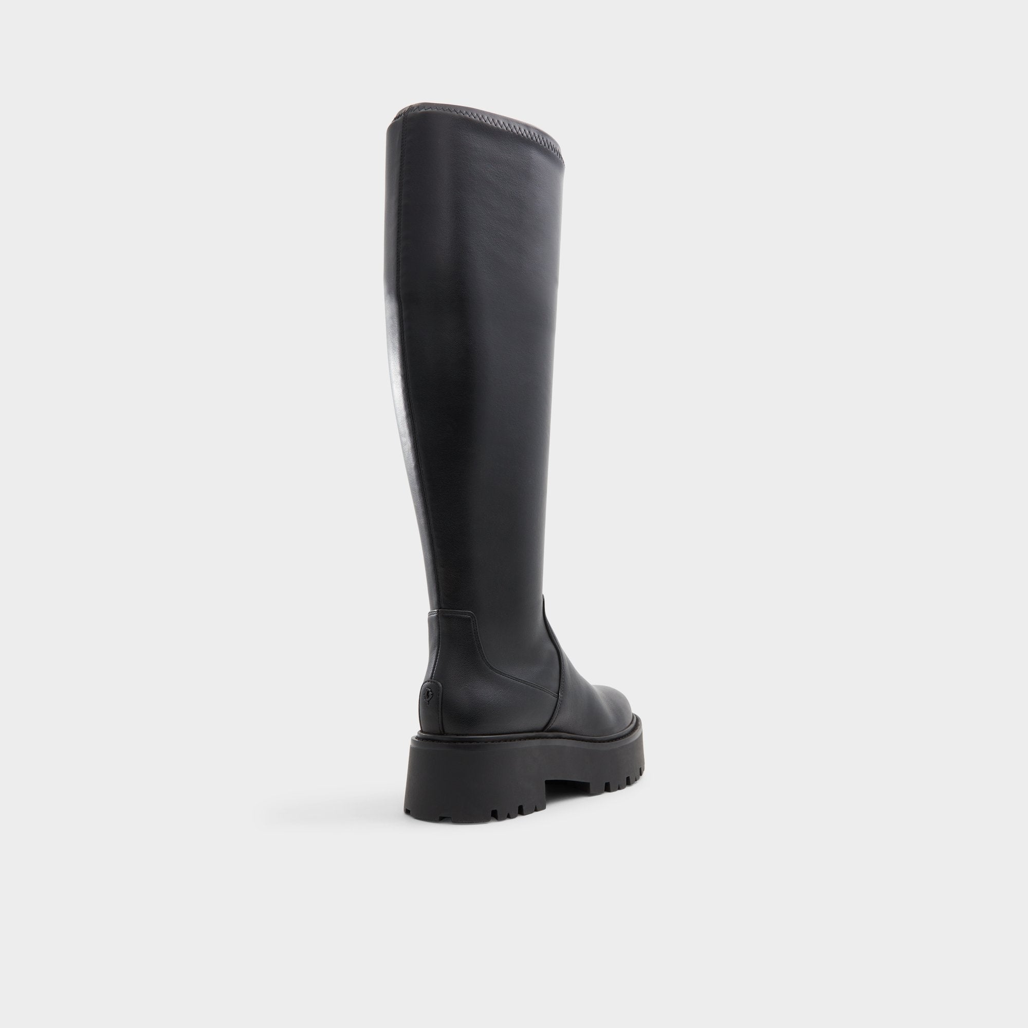 Carelden in Wc Black - Knee-high boot, Lug sole | Aldo sale