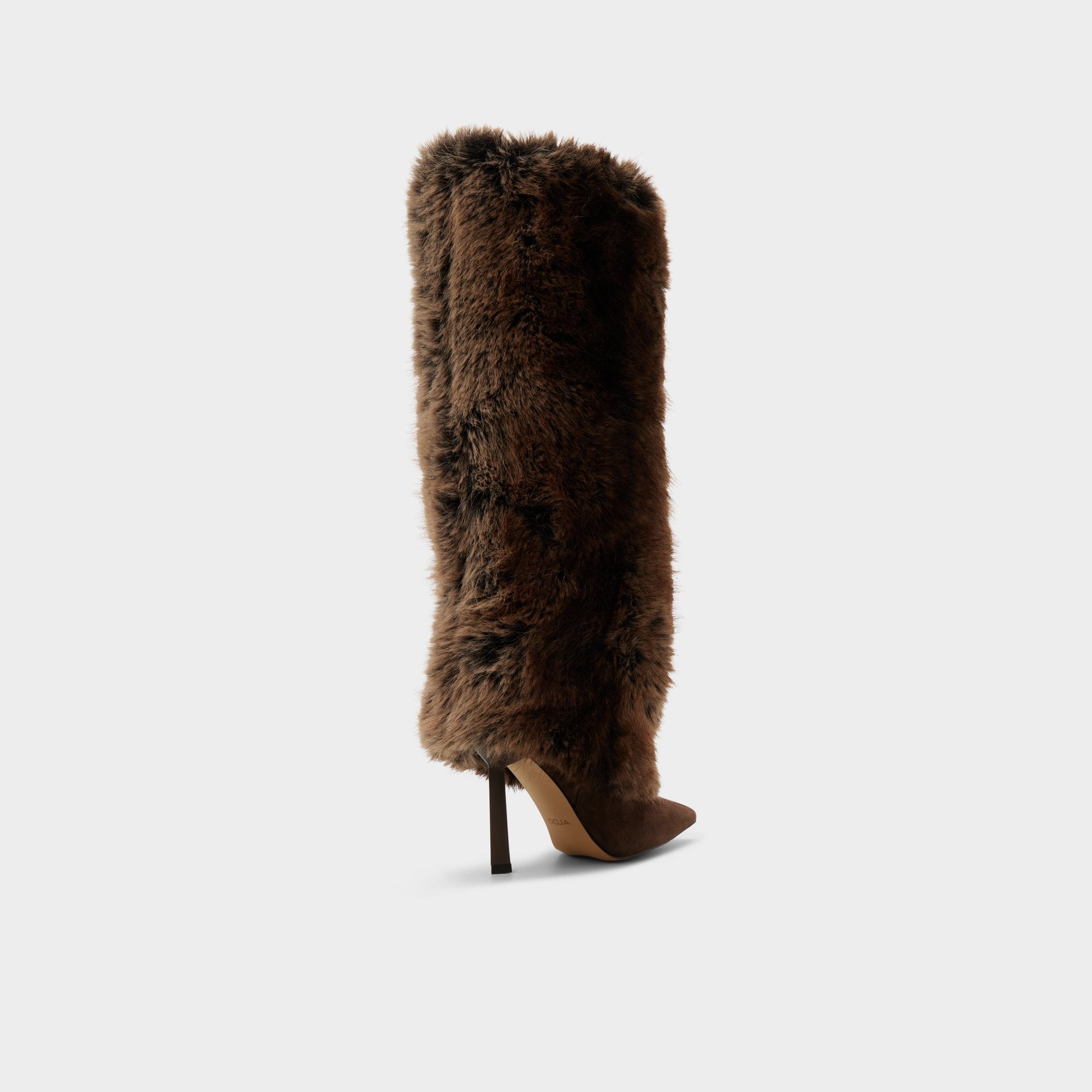 Lennore in Dark Brown 14163383 - Knee-high boot, Stiletto heel | Aldo on sale