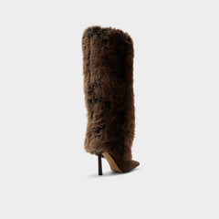 Lennore in Dark Brown 14163383 - Knee-high boot, Stiletto heel | Aldo on sale