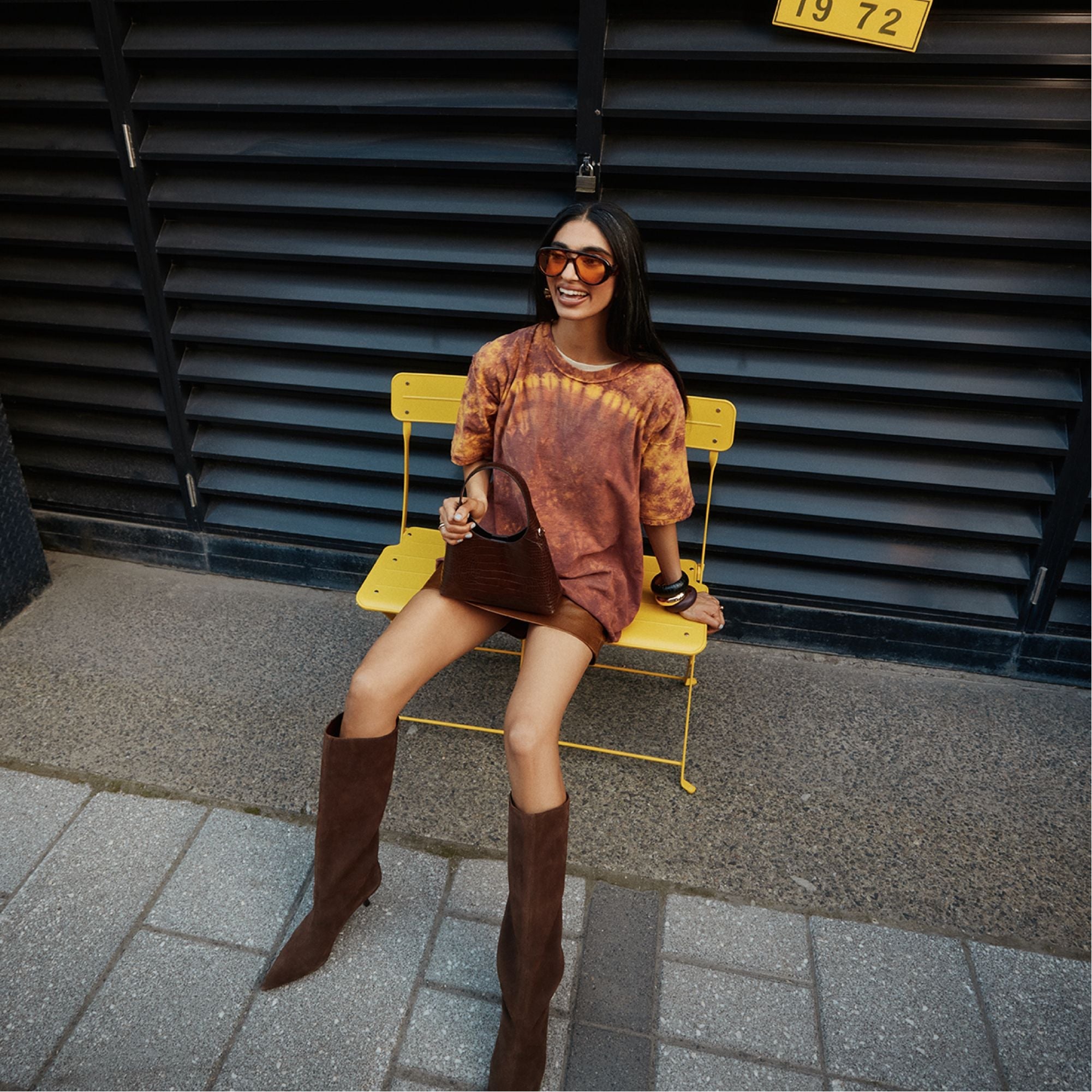 Selora in Dark Brown - Knee-high boot, Stiletto heel | Aldo for sale