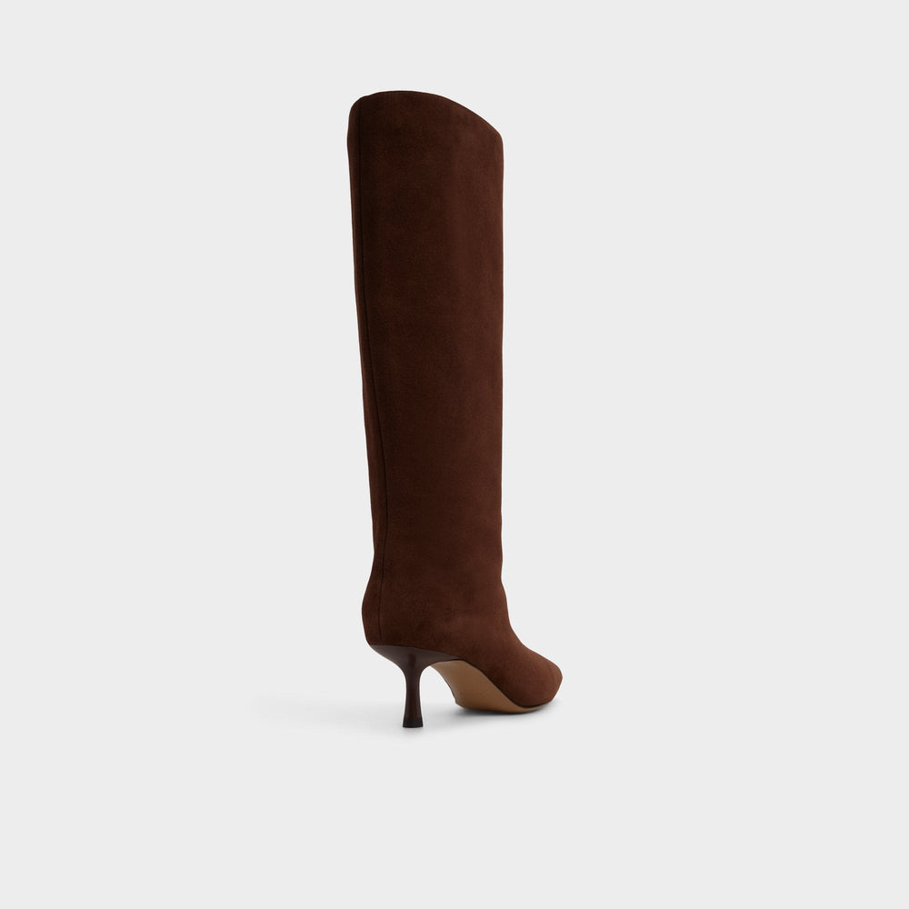 Selora in Dark Brown - Knee-high boot, Stiletto heel | Aldo for sale