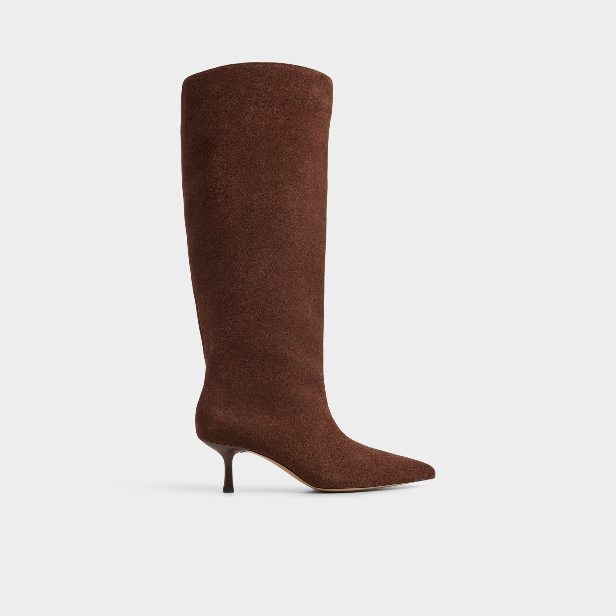 Selora in Wc Dark Brown - Knee-high boot, Stiletto heel | Aldo discount