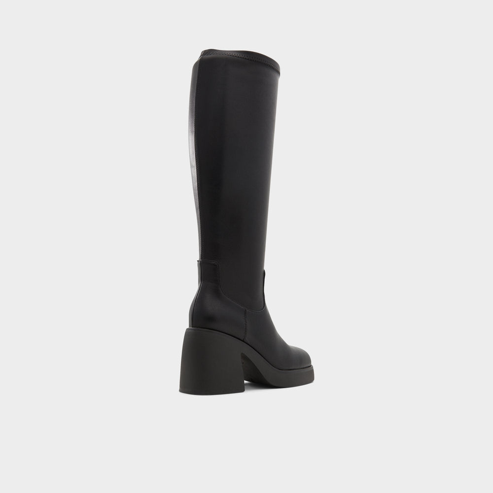 Auster Black Women's Tall Boots - Knee-high boot, Platform | Aldo on sale