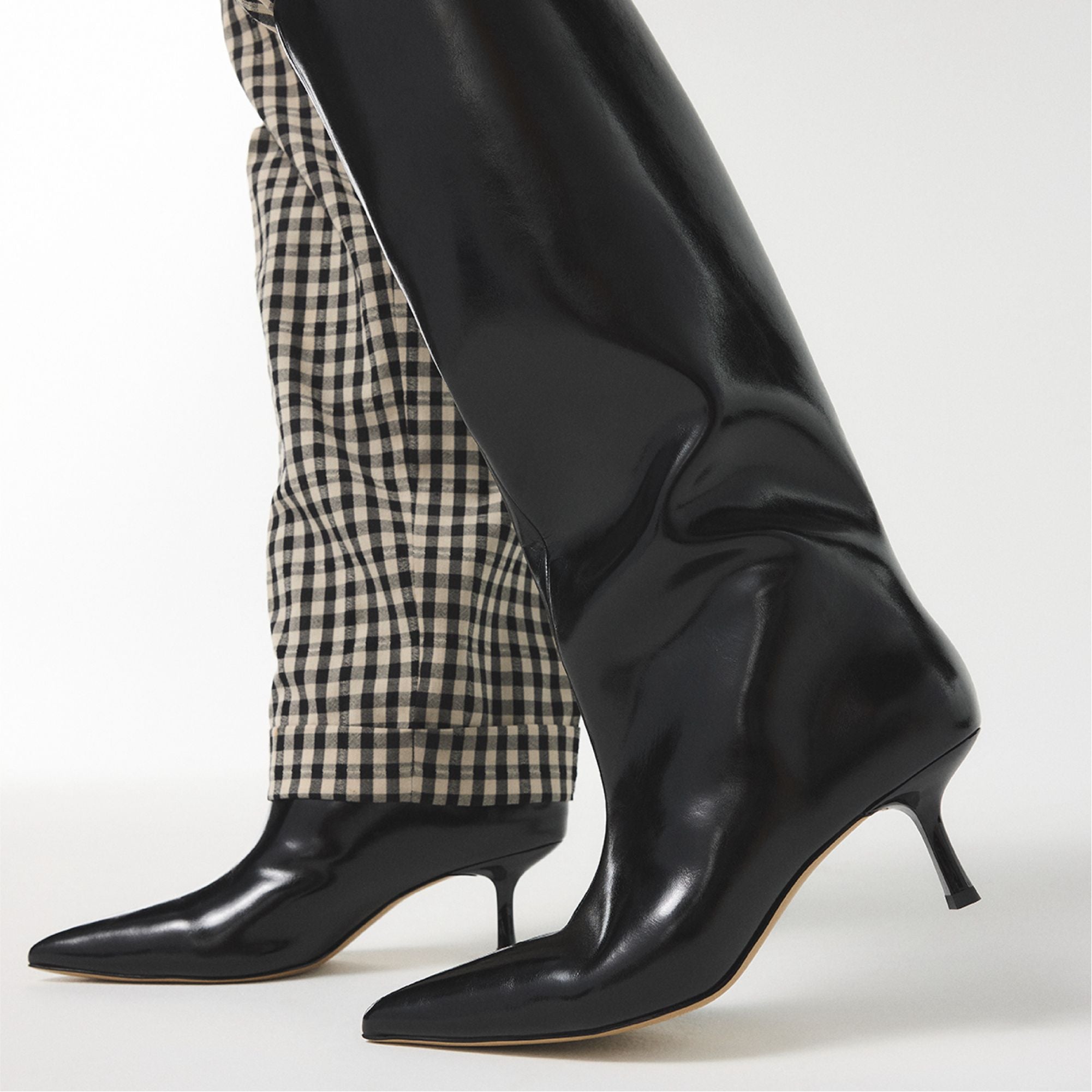 Selora Black Women's Tall Boots - Knee-high boot, Stiletto heel | Aldo for sale