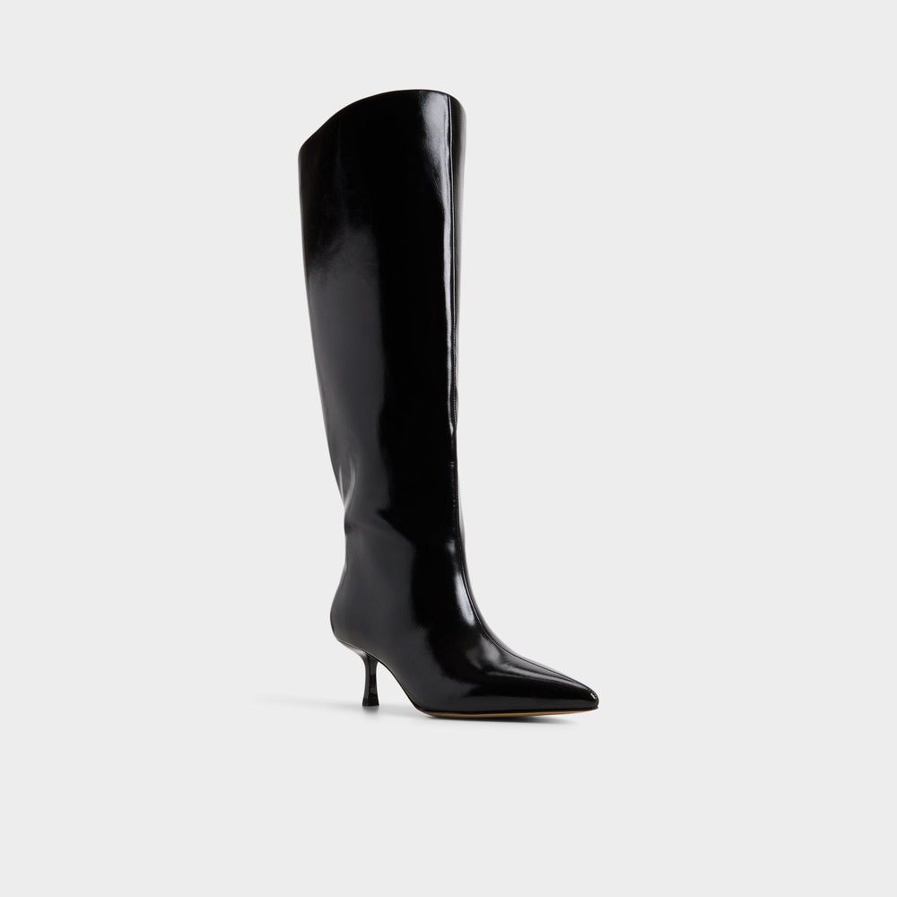 Selora in Wc Black - Knee-high boot, Stiletto heel | Aldo outlet