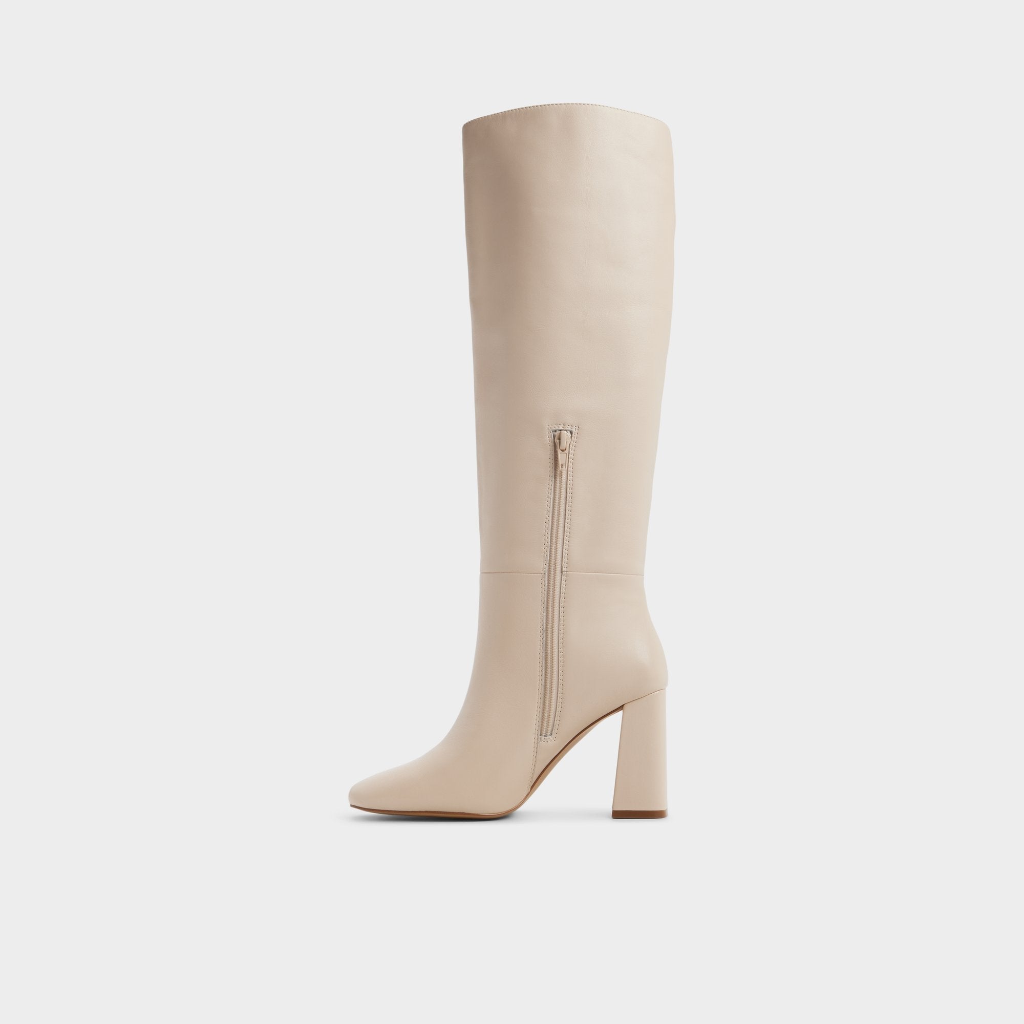 Helana in Cream - Knee-high boot, Block heel | Aldo for sale
