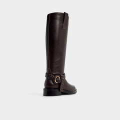 Philippa in Dark Brown - Riding boot, Block heel | Aldo online