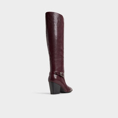 Saddle in Bordo - Knee-high boot, Block heel | Aldo discount