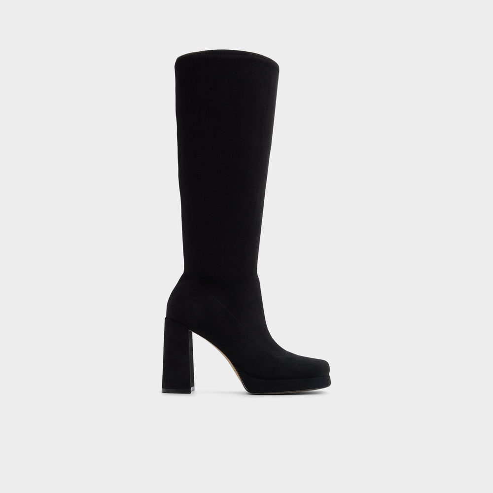 Gisselle in Black - Knee-high boot, Platform | Aldo outlet