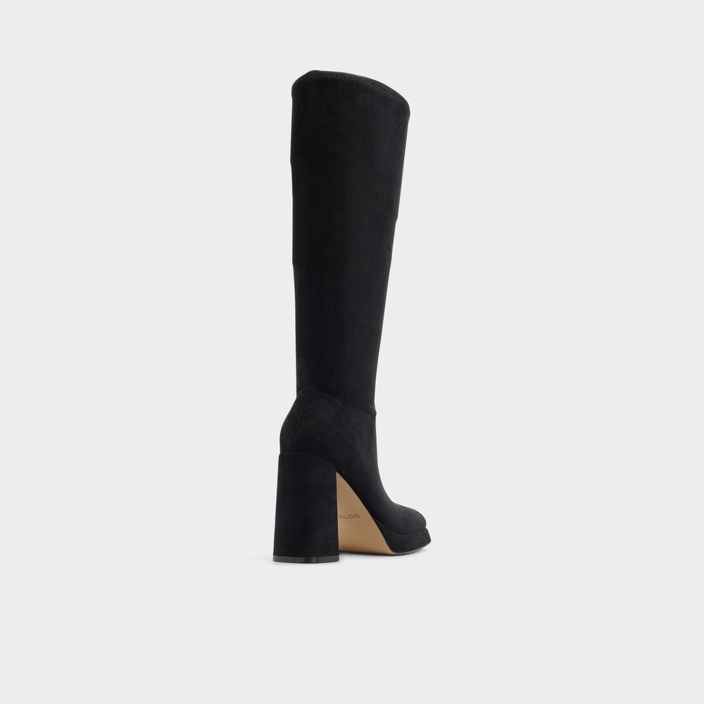 Gisselle in Black - Knee-high boot, Platform | Aldo outlet
