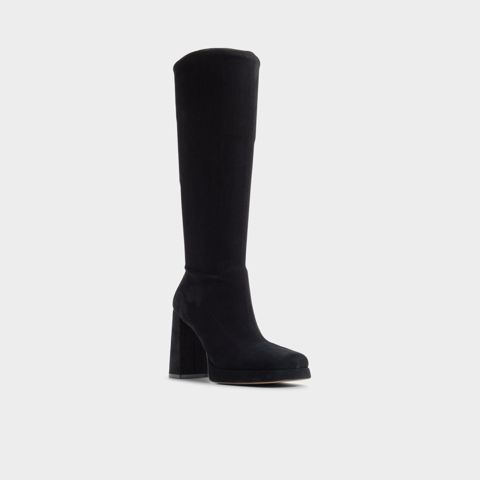 Gisselle in Black - Knee-high boot, Platform | Aldo outlet