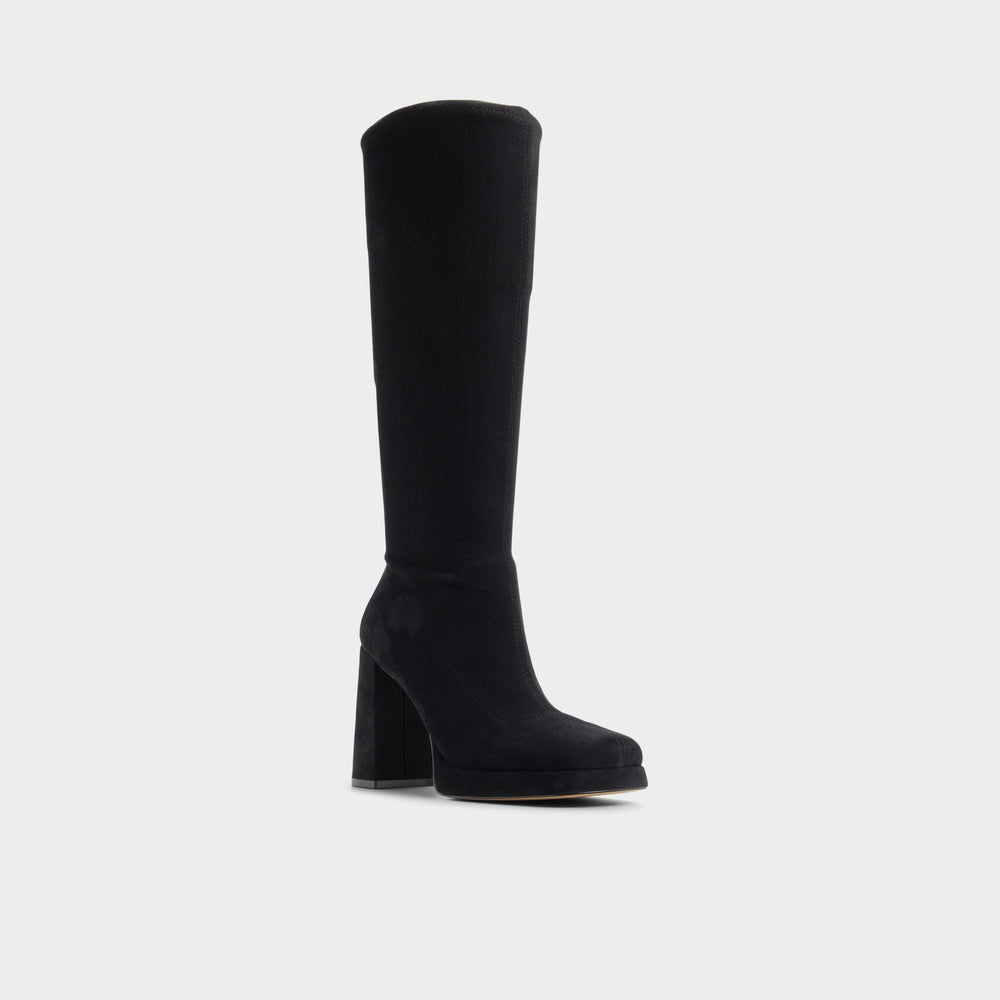Gisselle in Black - Knee-high boot, Platform | Aldo outlet