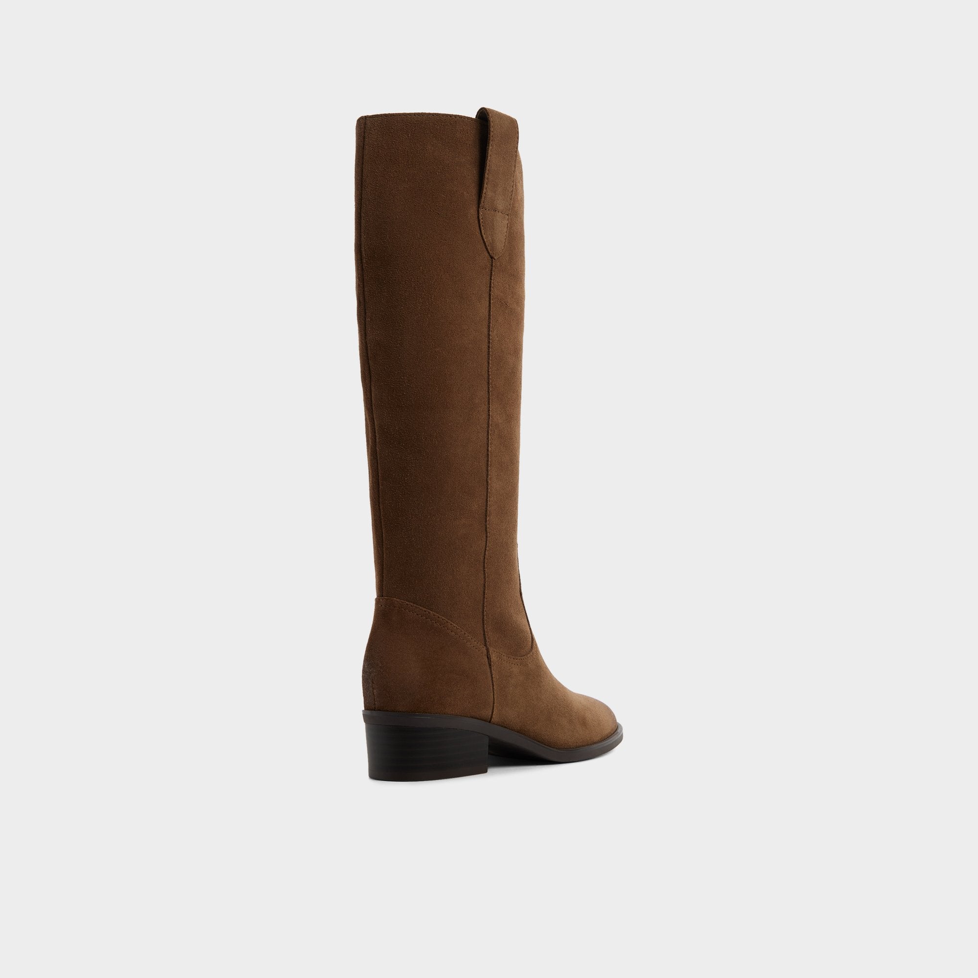Kaydia in Dark Brown - Knee-high western boot, Block heel | Aldo on sale