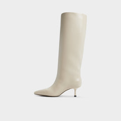Selora in Cream 14166956 - Knee-high boot, Stiletto heel | Aldo for sale