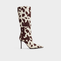 Re in Emma Open Brown - Knee-high boot, Stiletto heel | Aldo discount