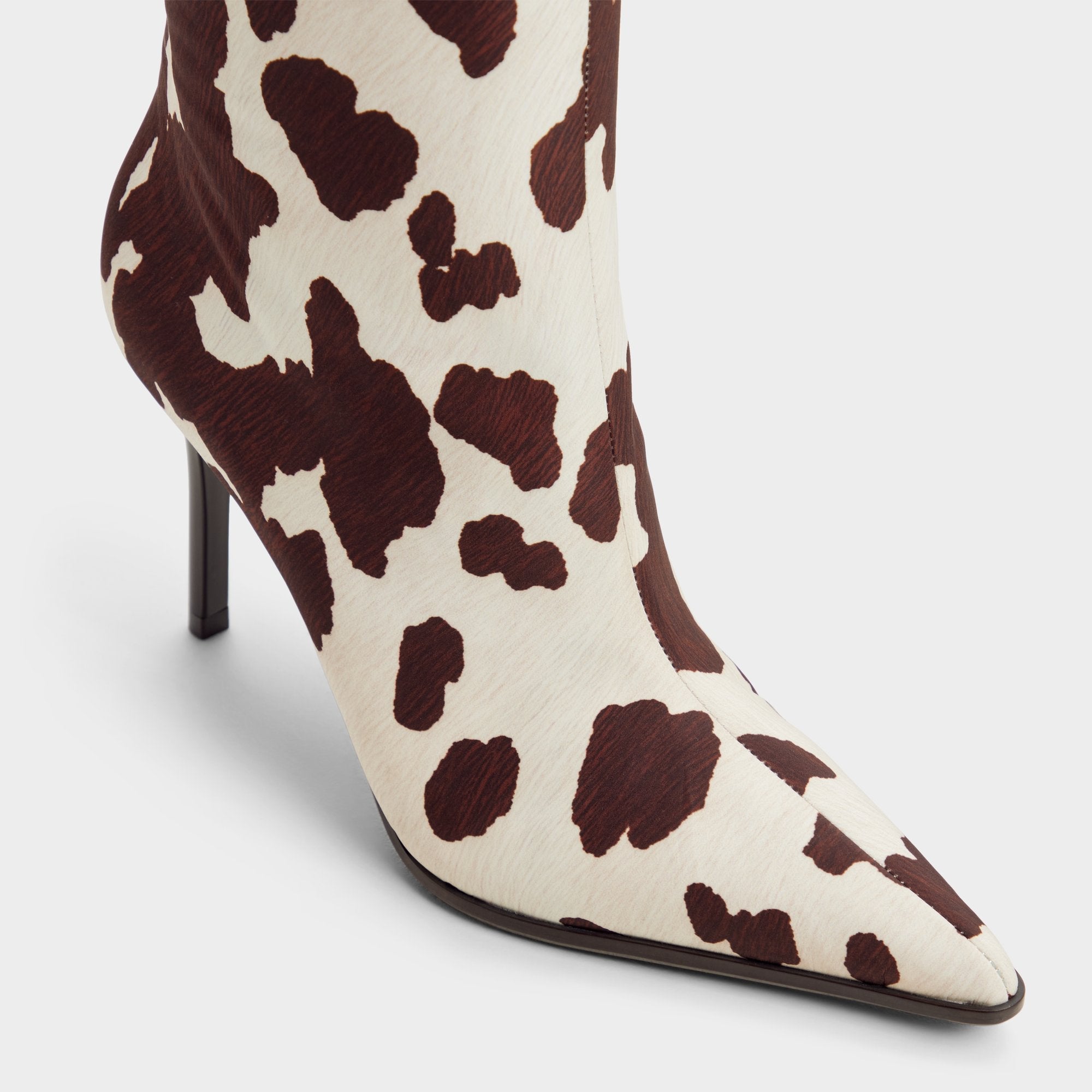 Re in Emma Open Brown - Knee-high boot, Stiletto heel | Aldo discount