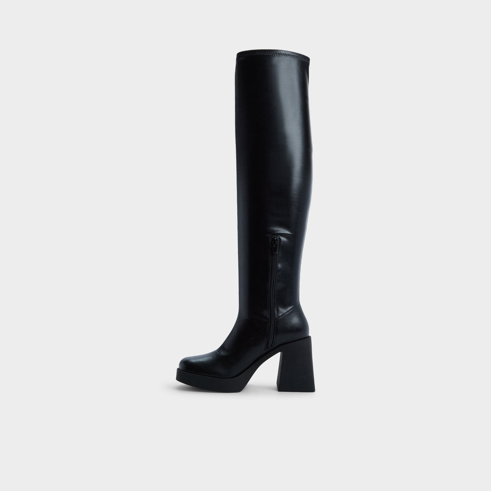 Maritza in Black - Over-the-knee boot, Platform | Aldo sale