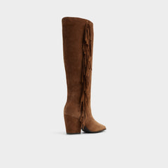 Kaelya in Dark Brown - Knee-high boot, Block heel | Aldo on sale