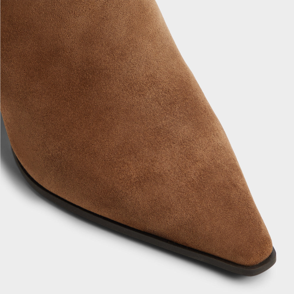 Kaelya in Dark Brown - Knee-high boot, Block heel | Aldo on sale