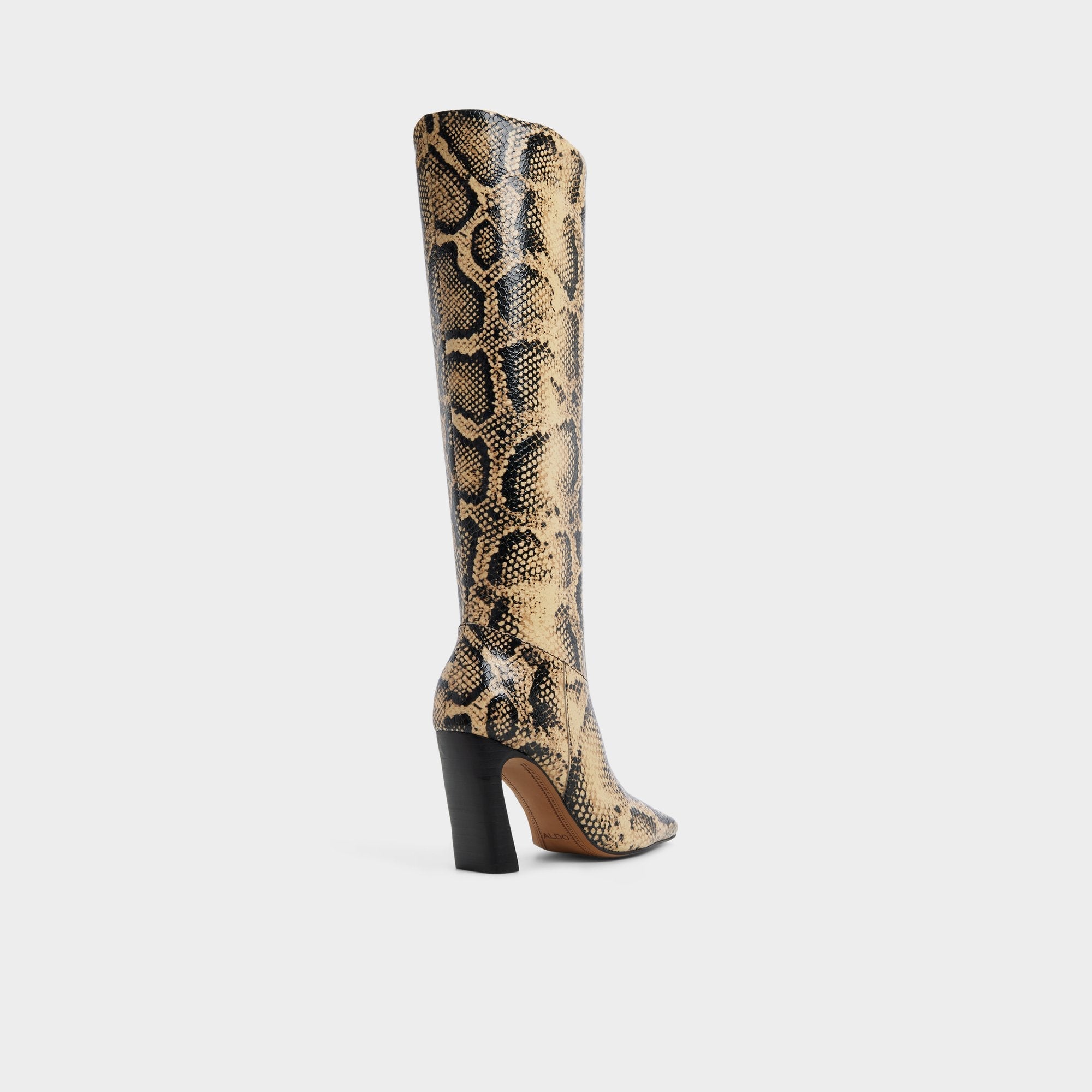 Vivienna in Brown Multi - Knee-high boot, Block heel | Aldo sale