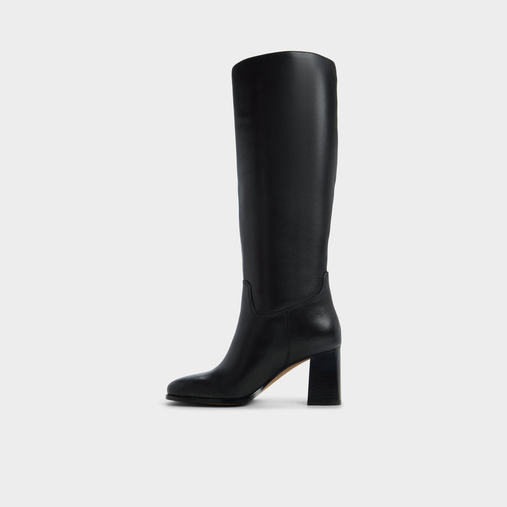Elyze in Black - Knee-high boot, Block heel | Aldo on sale