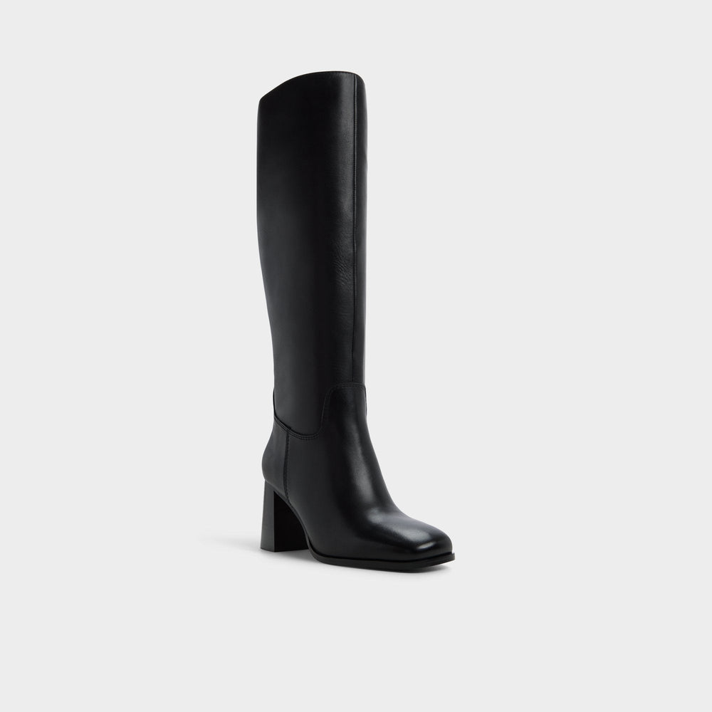 Elyze in Black - Knee-high boot, Block heel | Aldo on sale