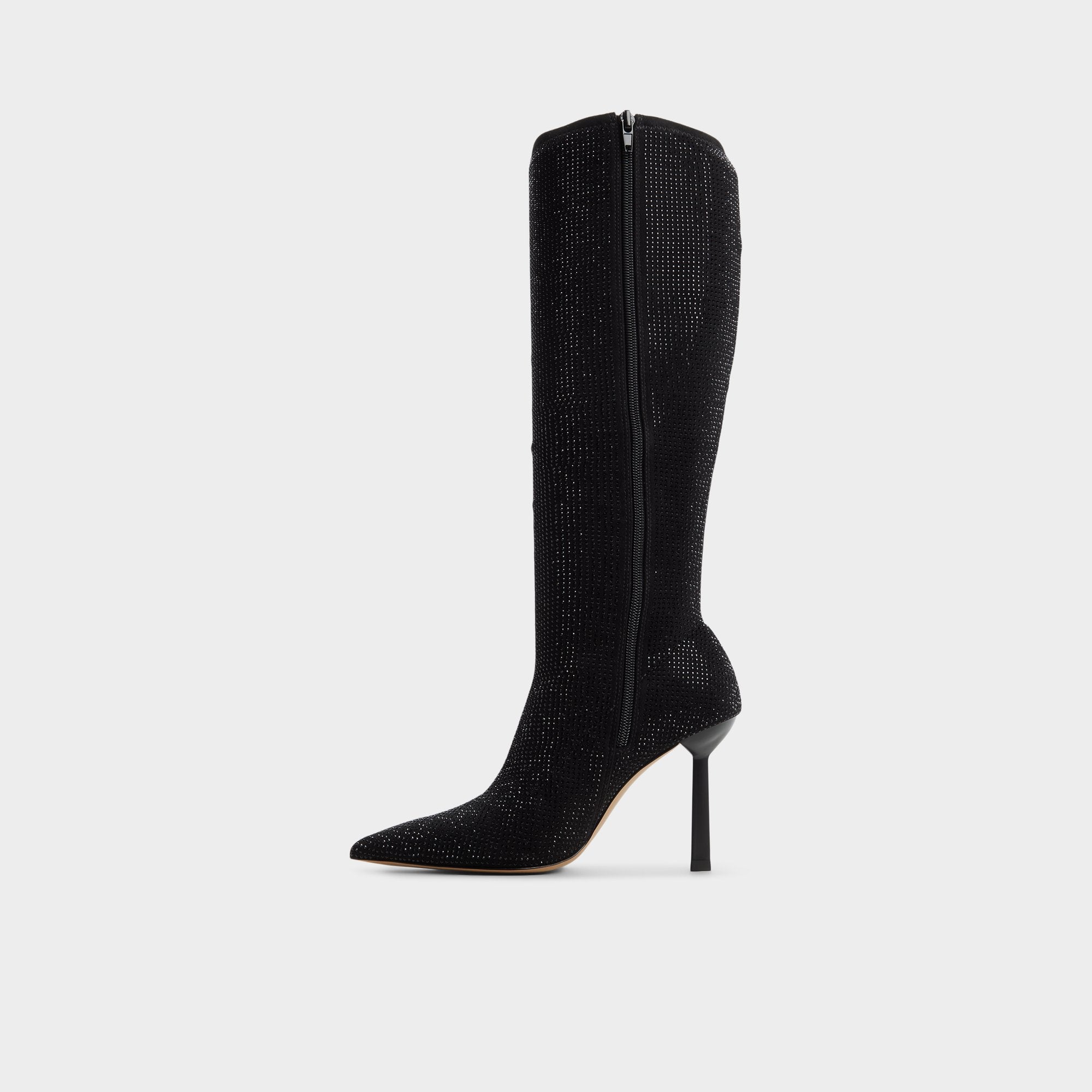 Innez in Other Black - Knee-high boot, Stiletto heel | Aldo for sale