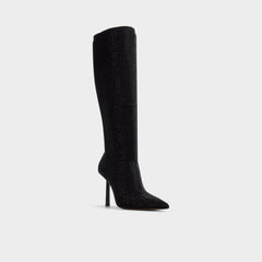 Innez in Other Black - Knee-high boot, Stiletto heel | Aldo for sale